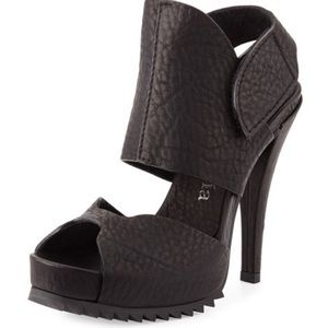 Pedro Garcia - Spanish Black leather Heels